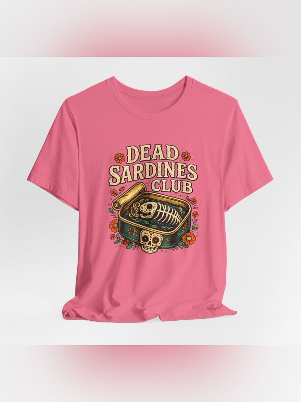 Halloween Dead Sardines Club T-Shirt.